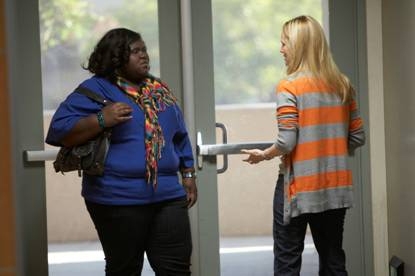 Gabourey Sidibe and Laura Linney on Showtime’s ‘The Big C’