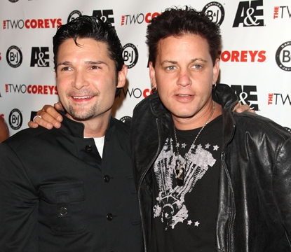 Corey Feldman and Corey Haim in 2007