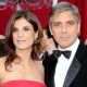 Elisabetta Canalis and George Clooney at the Oscars, March 7, 2010