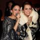 Nicole Richie and Miley Cyrus attend the 18th Annual Elton John AIDS Foundation Academy Award Party at Pacific Design Center in West Hollywood, California on March 7, 2010