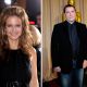 Kelly Preston and John Travolta in his Oscar jeans
