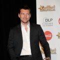 Sam Worthington, recipient of the Male Star of the Year Award, arrives at the ShoWest awards ceremony at the Paris Las Vegas during ShoWest in Las Vegas, Nevada on March 18, 2010 
