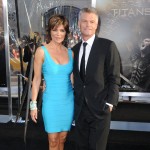 Lisa Rinna and Harry Hamlin arrive to the premiere of Warner Bros. ‘Clash Of The Titans’ held at Grauman’s Chinese Theatre on March 31, 2010 in Los Angeles, California.