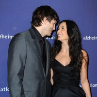 Ashton Kutcher and Demi Moore arrive at the 18th Annual '‘A Night At Sardi’s’’ Fundraiser And Awards Dinnerheld in Beverly Hills, California on March 18, 2010