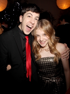 Christopher Mintz-Plasse and Chloe Grace Moretz attend the ‘Kick-Ass’ European Film Premiere after-party in London, England on March 22, 2010

