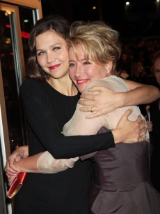 Maggie Gyllenhaal and Emma Thompson attend the world premiere of ‘Nanny McPhee and The Big Bang,’ London, Marhc 24, 2010