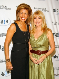 Hoda Kotb and Kathie Lee Gifford step out at the NLGJA’s 15th Annual New York Benefit at Mitchell Gold & Bob Williams’ SoHo Store in New York City on March 25, 2010