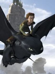 Hiccup and Toothless fly into action in ‘How To Train Your Dragon’ (2010)