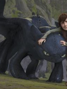 A scene from DreamWorks’ ‘How To Train Your Dragon’