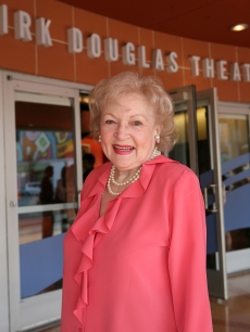 Betty White steps out for the opening night performance of ‘The Wake’ at the Center Theatre Group’s Kirk Douglas Theatre in Culver City, California on March 28, 2010 