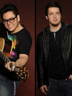 Andrew Garcia and Lee Dewyze