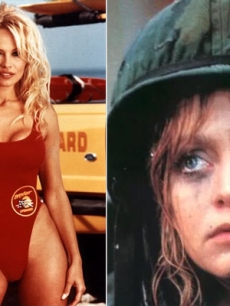 Pamela Anderson in ‘Baywatch,’ Goldie Hawn in 1980’s ‘Private Benjamin’