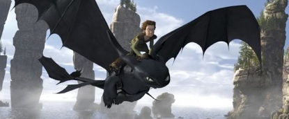 Hiccup and Toothless fly into action in ‘How To Train Your Dragon’ (2010)