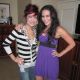 Accesshollywood.com’s Laura Saltman with ‘American Idol’ season nine contestant Lacey Brown