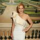 The lovely Kim Cattrall attends The Laurence Olivier Awards, at the Grosvenor House Hotel in London, England on March 21, 2010