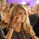 Heidi Klum having her hair and makeup done before the Victoria’s Secret fashion show at the Manhattan Armory on Lexington Ave. in New York City on November 9, 2009