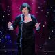 Susan Boyle sings at the 60th Sanremo Song Festival at the Ariston Theatre in San Remo, Italy on February 16, 2010 