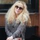 Courtney Love smokes a cigarette in NYC, March 25, 2010