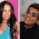 Lindsay Lohan and George Lopez