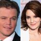 Matt Damon and Tina Fey
