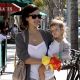 Jessica Alba and daughter Honor Marie Warren spotted at Brook’s Children Shoe store on February 16, 2010 in Beverly Hills