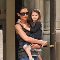 Katie Holmes and Suri Cruise step out in New York City on April 11, 2010