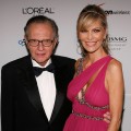 Larry King and wife Shawn Southwick in February 2007