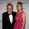 Larry King and then-wife Shawn Southwick in February 2007