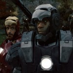 Robert Downey Jr. and Don Cheadle get ready for action in ‘Iron Man 2’