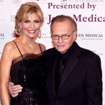 Larry King and wife Shawn Southwick on March 10, 2010