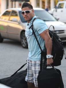 Ronnie Magro is sighted on South Beach where ‘Jersey Shore’ has begun filming on April 5, 2010 in Miami Beach, Florida