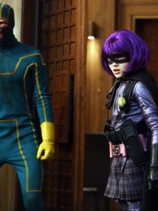 Aaron Johnson and Chloe Grace Moretz in Lionsgate’s ‘Kick-Ass’
