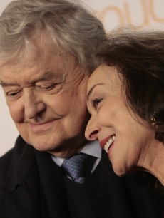 Hal Holbrook and Dixie Carter share a sweet moment at the 7th Annual Breakthrough of the Year Awards in LA on December 9, 2007