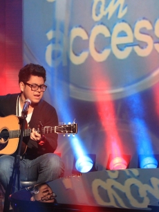 Andrew Garcia on the Access set, April 16, 2010
