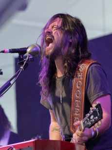 Shooter Jennings of Shooter Jennings & Heirophant performs during day two of the Coachella Valley Music & Arts Festival 2010 held at the Empire Polo Club, Indio, Calif., April 17, 2010