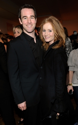James Van Der Beek and girlfriend Kimberly Brook attend ‘The Stylist Project’ exhibition hosted by Vanity Fair and Dior held at LeadAPRON, Los Angeles, on March 1, 2010