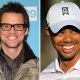 Jim Carrey and Tiger Woods