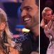 Kate Gosselin smiles as the ‘Dancing with the Stars’ judges praise her tango with Tony Dovolani (left), Kate and Tony tango (right), April 12, 2010