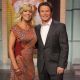 Kate Gosselin and Billy Bush on the Access Hollywood stage, April 14, 2010