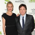 Cameron Diaz and Mike Myers attend the 2010 Tribeca Film Festival opening night premiere of ‘Shrek Forever After’ at the Ziegfeld