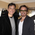 Access’ Tony Potts and Robert Downey Jr. at the ‘Iron Man 2’ press junket on April 26, 2010 in Los Angeles