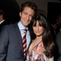‘Glee’ stars Matthew Morrison and Lea Michele attend Fox’s ‘Glee’ spring premiere soiree held at Bar Marmont on April 12, 2010 in Los Angeles