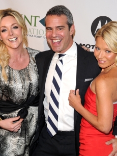 Jane Krakowski, Andy Cohen and Kelly Ripa attend The Point Foundation’s 3rd Annual Point Honors New York Gala at The Pierre Hotel, NYC, April 19, 2010