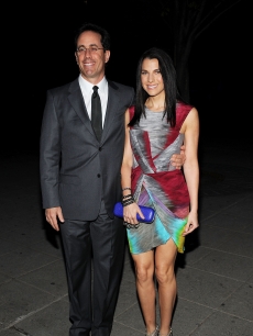 Jerry Seinfeld and wife Jessica Seinfeld attend the Vanity Fair party before the 2010 Tribeca Film Festival at the New York State Supreme Court on April 20, 2010