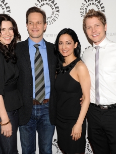 Julianna Margulies, Josh Charles, Archie Panjabi, and Matt Czuchry attend an evening with ‘The Good Wife’ at The Paley Center for Media, NYC, April 21, 2010