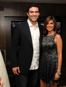 Mark Sanchez of the New York Jets and Jamie-Lynn Sigler attend LG Infinia Premiere of ‘Keep Surfing’ during the 2010 Tribeca Festival at The 2010 Tribeca Film Festival, NYC, April 26, 2010