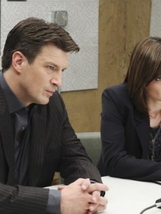 Nathan Fillion and Stana Katic as Richard Castle and Kate Beckett on ABC’s “Castle”