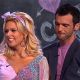 Tony Dovolani bites his lip as he and Kate Gosselin are criticized on ‘Dancing with the Stars,’ April 19, 2010