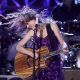 Taylor Swift rocks out on stage at the Brooks & Dunn ‘The Last Rodeo’ tribute concert in Las Vegas on April 19, 2010