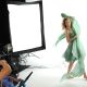 Taylor Swift shoots an ad for CoverGirl, set to run in Jan. 2011